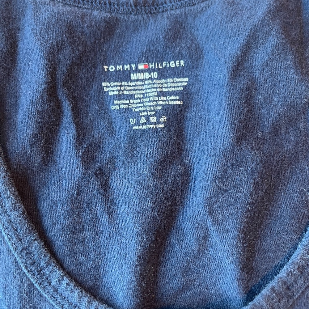 Tommy Hilfiger Navy blue tank top for women